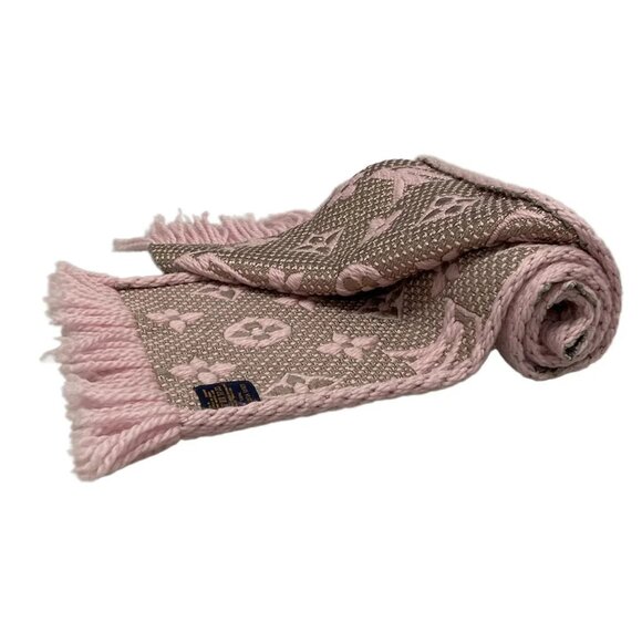 Authentic LOUIS VUITTON Echarpe Logomania Scarf bran475-111425 - Picture 2 of 6